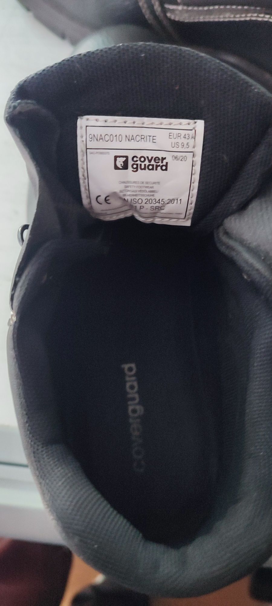 Ботинки Coverguard NACRITE HIGH S1P SRC (Франция)