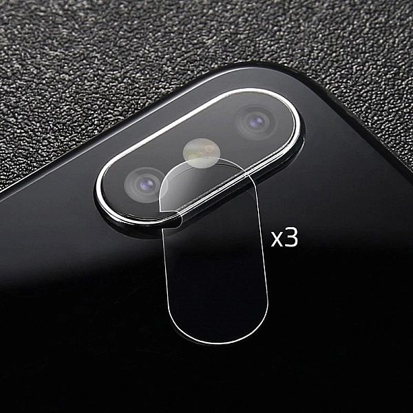 Camera Tempered Glass szkło hartowane 9H na aparat kamerę iPhone X (op