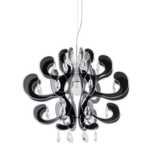 ITALUX Emporio V2305-BL - Żyrandol z kryształkami - Lampa wisząca