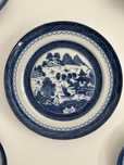 Vista Alegre Travessa Redonda Blue Canton 33cm