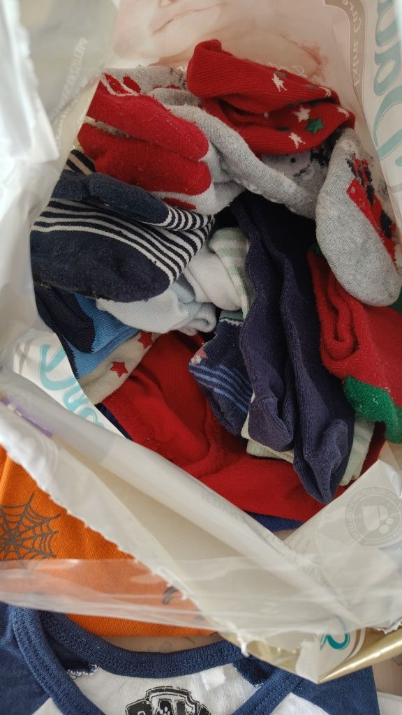 Bluzki z długim i krótkim rękawem r. 98