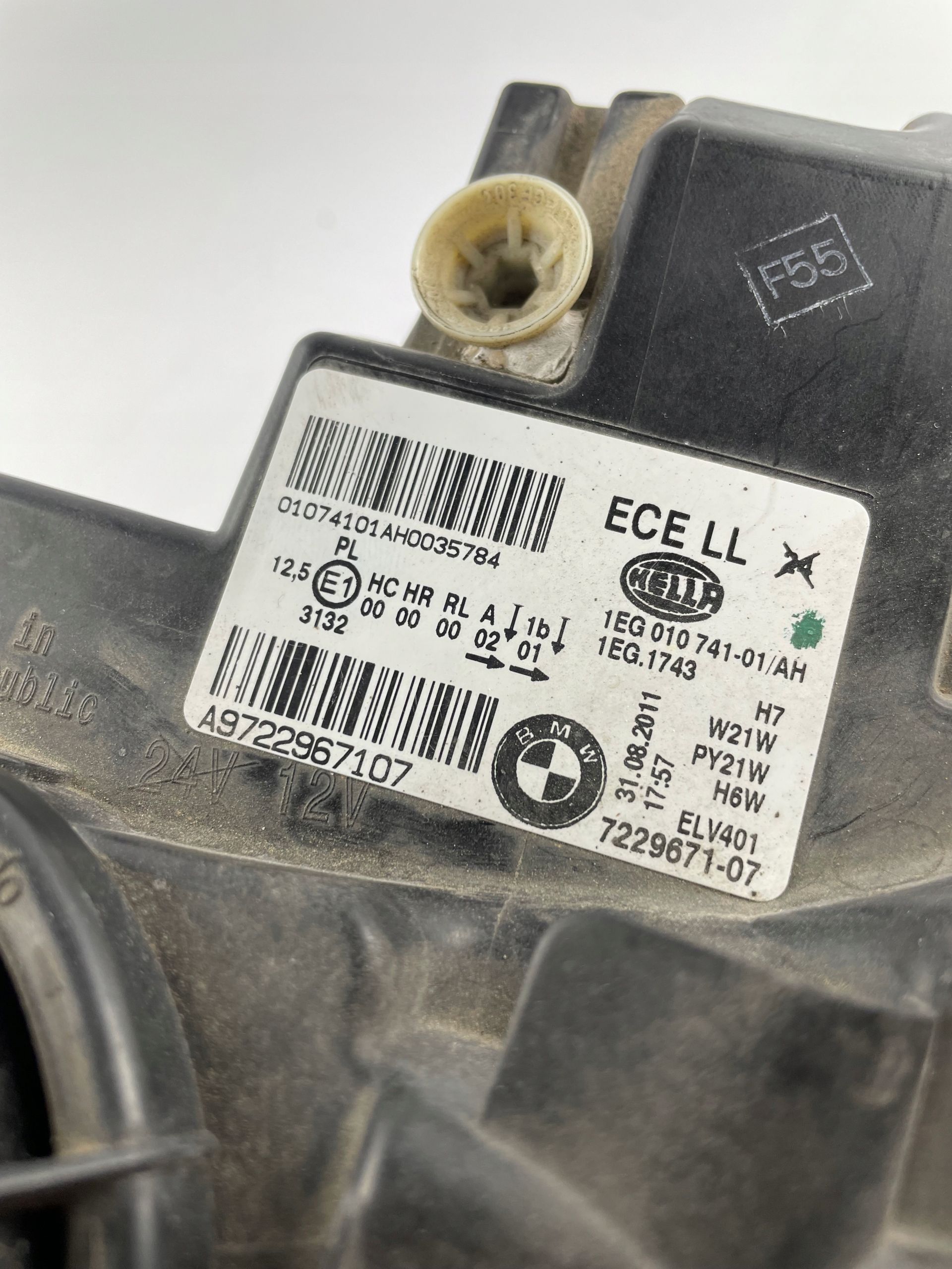 BMW 1 F20 F21 11-15 Lampa Przód Lewa Zwykła