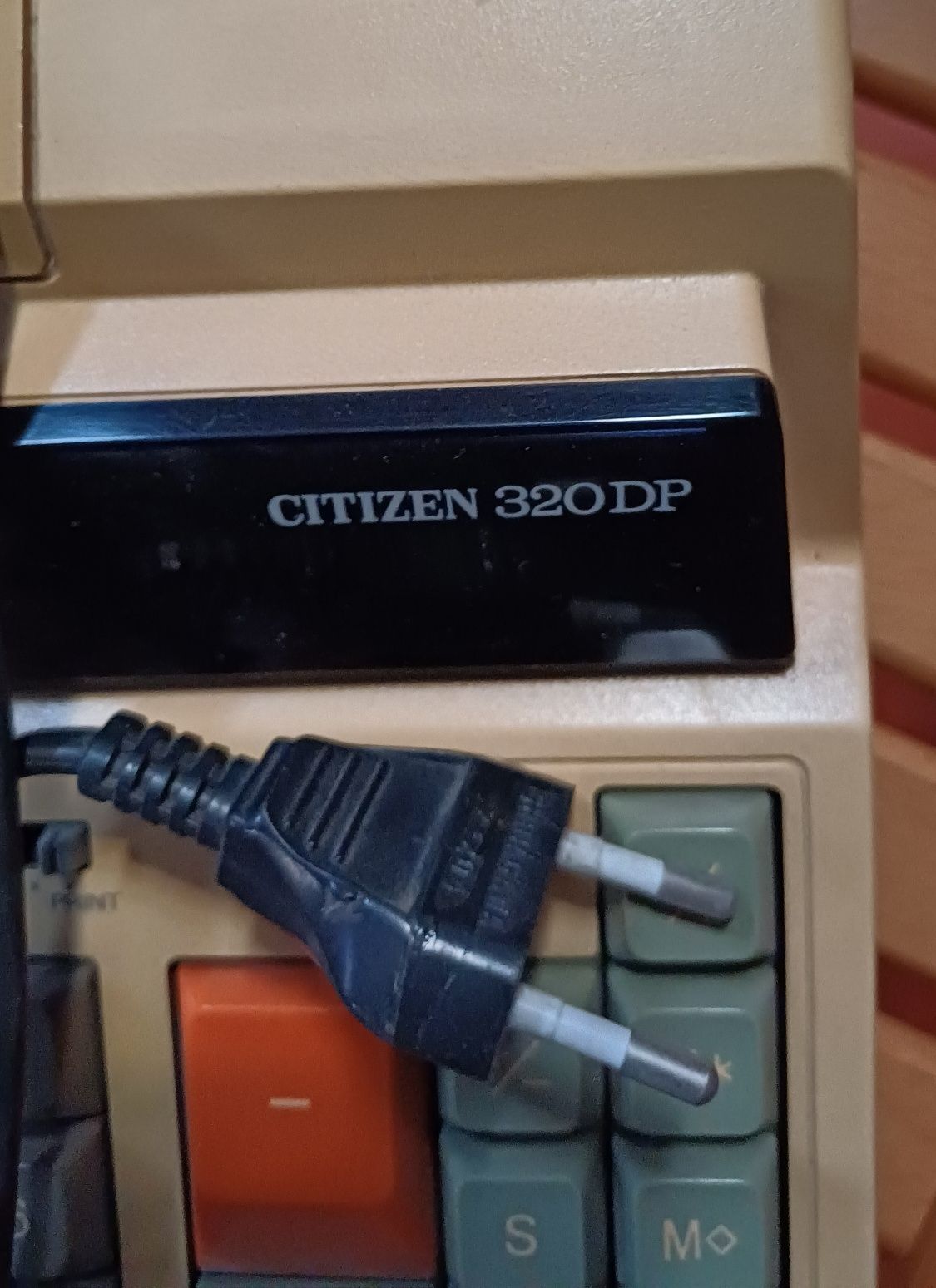 Calculadora de impressao electrónica Votozen 320DP (Vintage)