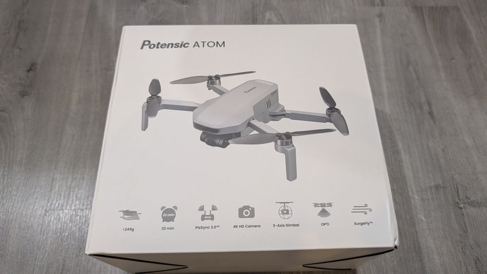 Drone Potensic Atom 4k - Fly More Combo