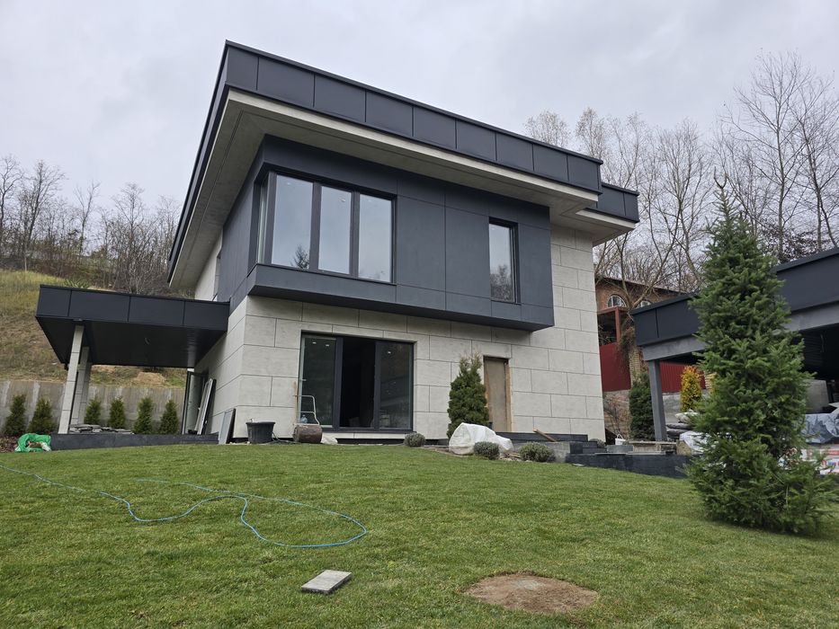 Будинок 230 м2 панорама газ 16 соток газон с. Лісники поруч Ходосівка