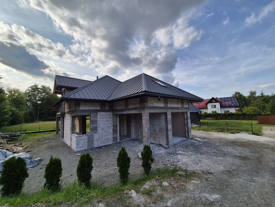 Budowa domów usługi budowlane hale fundamenty remonty przebudowy