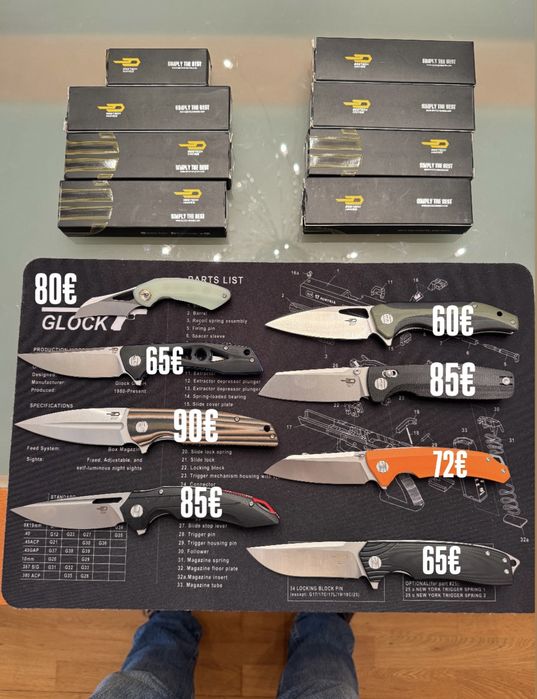 Facas/ navalhas campismo Bestech Knives