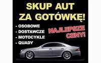 Skup Aut /Motocykle /Bez opłat /Uszkodzone /zniszczone/Bez opłat