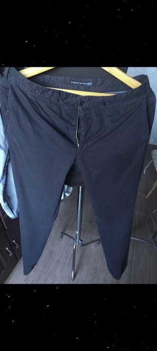Джинсы (chino Tommy Hilfiger USA w36 black.