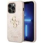 Etui Guess 4G Big Metal Logo Na Iphone 15 Pro - Różowe