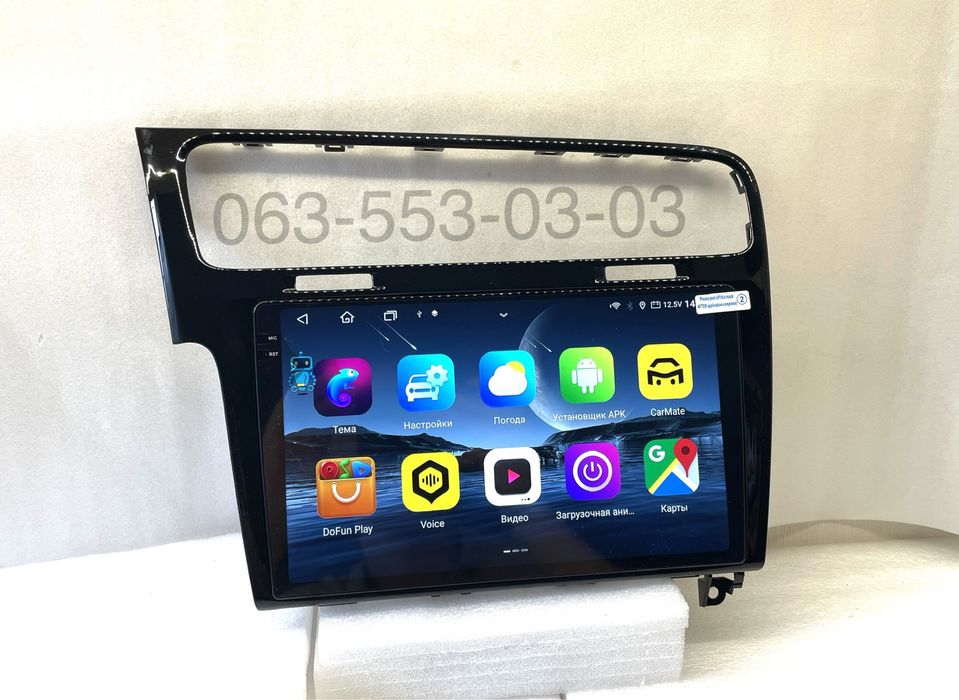 Магнитола Golf 7 премиум QLED 2k 4/64Gb LTE Максимальна версия