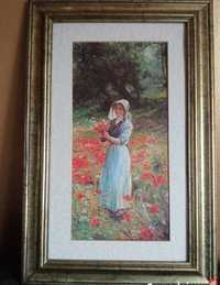 obraz Ernest Walbourn był brytyjskim malarzem znanym z ekonomich
