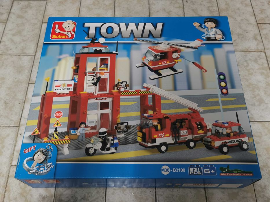 Conjunto quartel de bombeiros