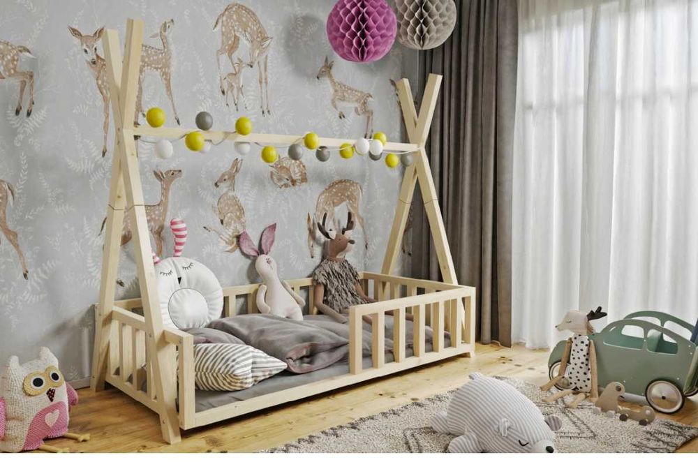 NOWE Łóżko dziecięce WIGWAM TIPI 160x80