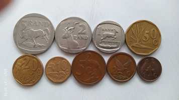 Продам 9 Монет ЮАР