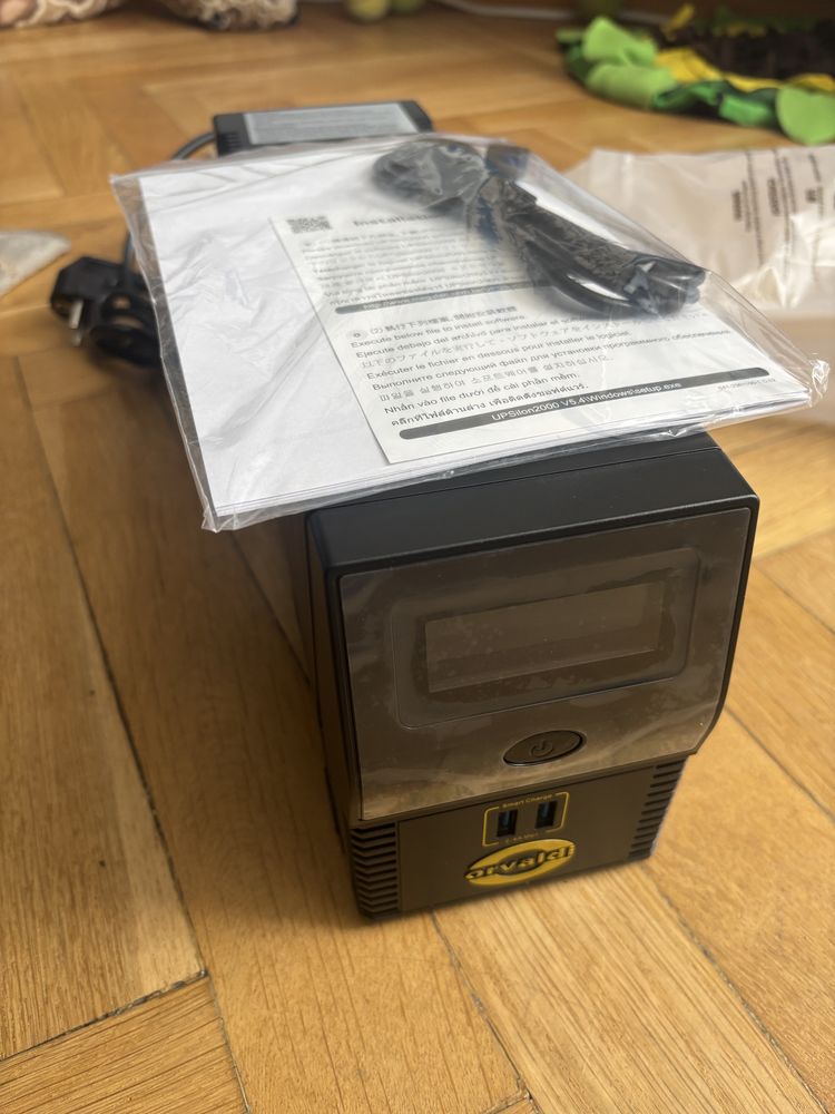 Zasilacz awaryjny UPS Orvaldi i850 LCD 850 VA