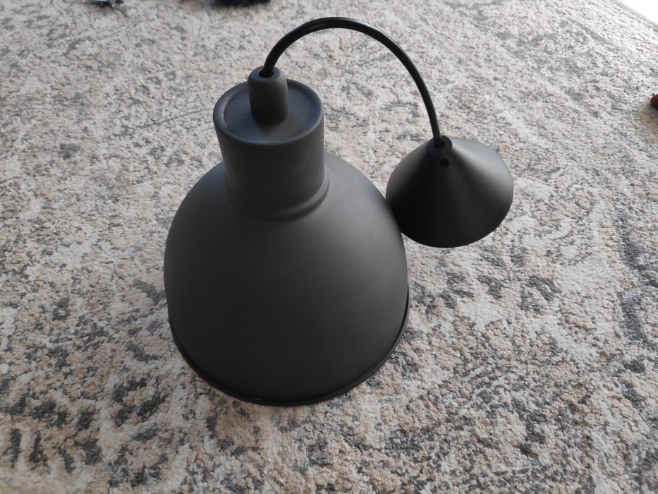 Lampa wisząca czarna