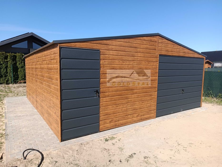 Garaż blaszany 8,5x6 6x5,5 6x6 6x5 4x6 7x6 4x5 3x5 9x6 AŻURY