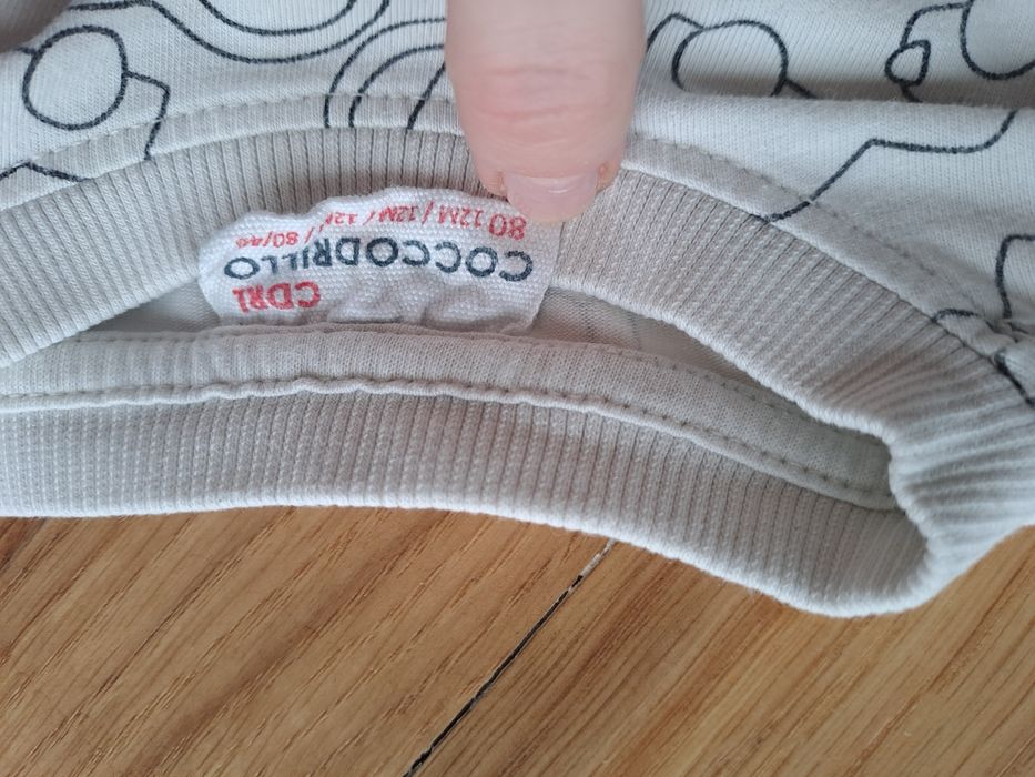 Coccodrillo body z długim rękawem