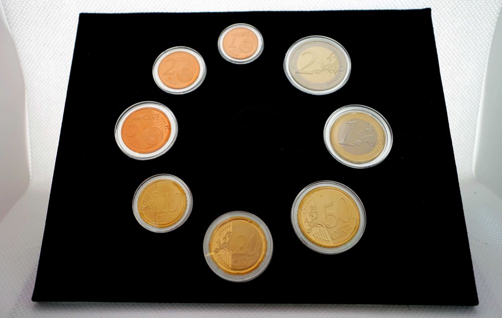 8 Moedas Portugal em Proof Caixa - 2021