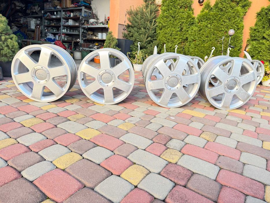 Тітанові діски Luxor 5*100 R17 VW Golf 4-Skoda rapid-faBia-Audi 3