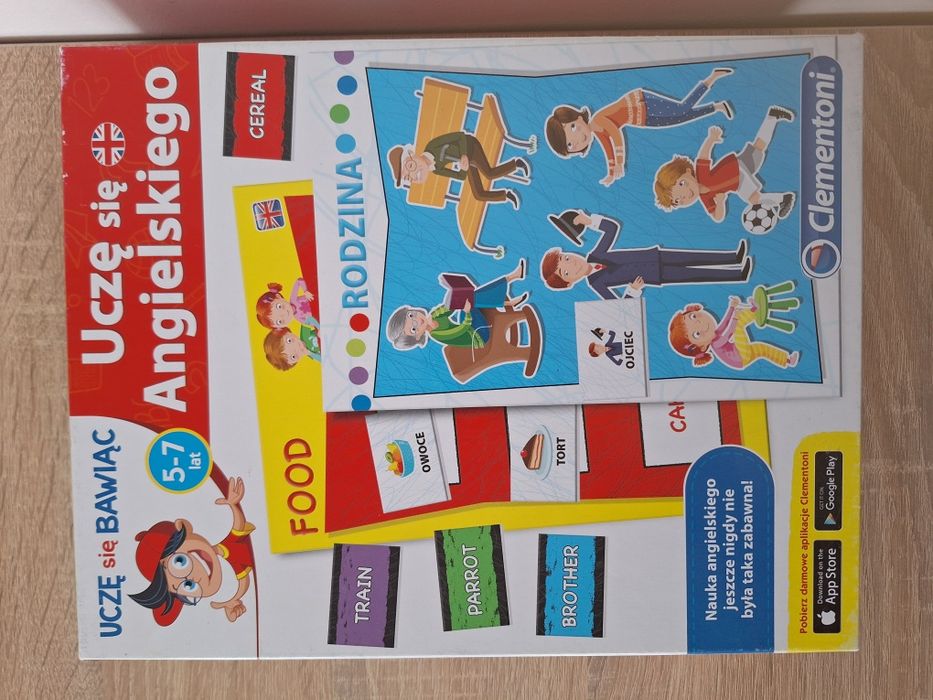 Uczę się angielskiego Clementoni