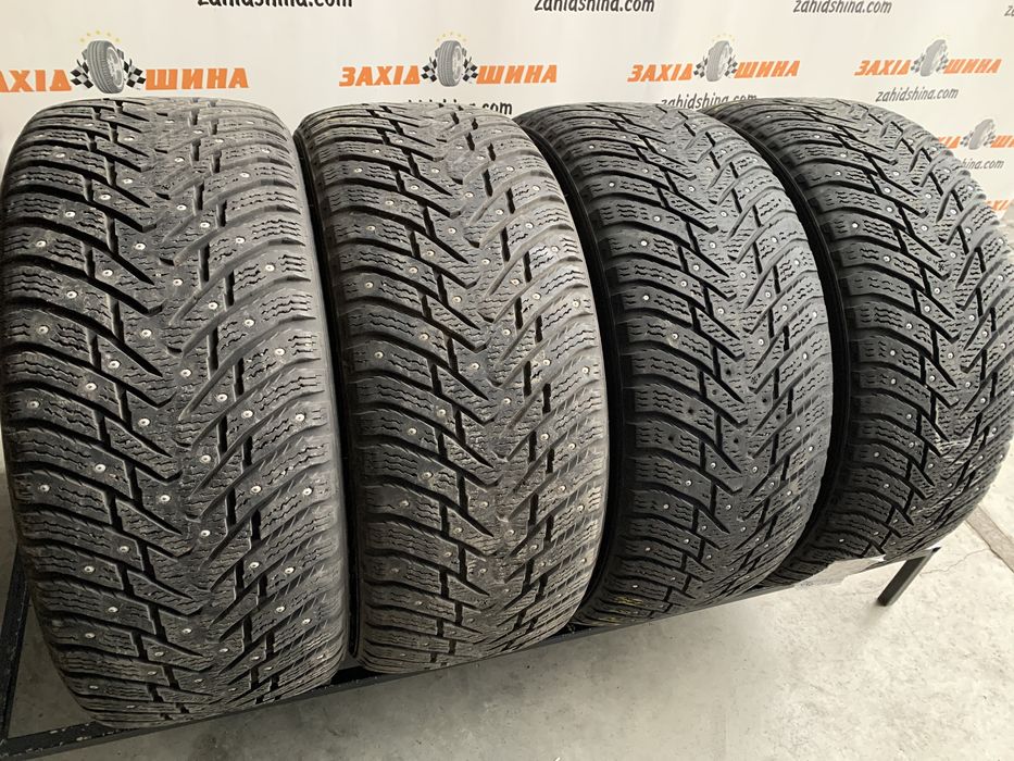 (4шт) 245/45R18 Nokian Hakkapeliitta 8 шип зимові шини