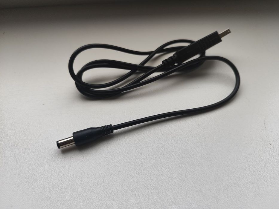 Кабель USB - DC 12V живлення для роутера 12V 1A