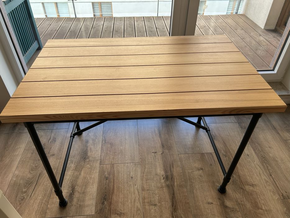 Biurko sosnowe Ikea Kullaberg 110x70