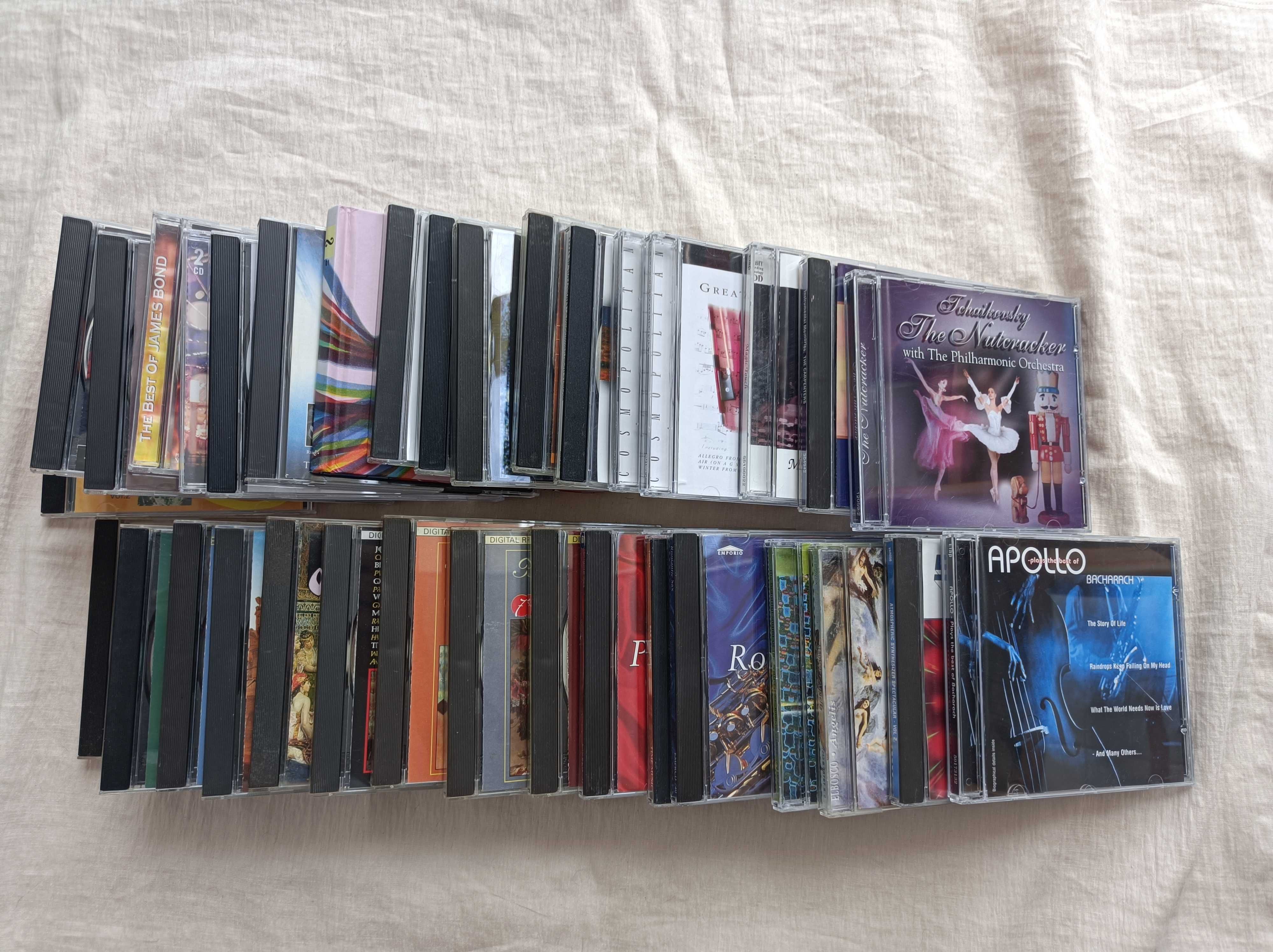 Lote de 34 CDs musica classica e instrumental