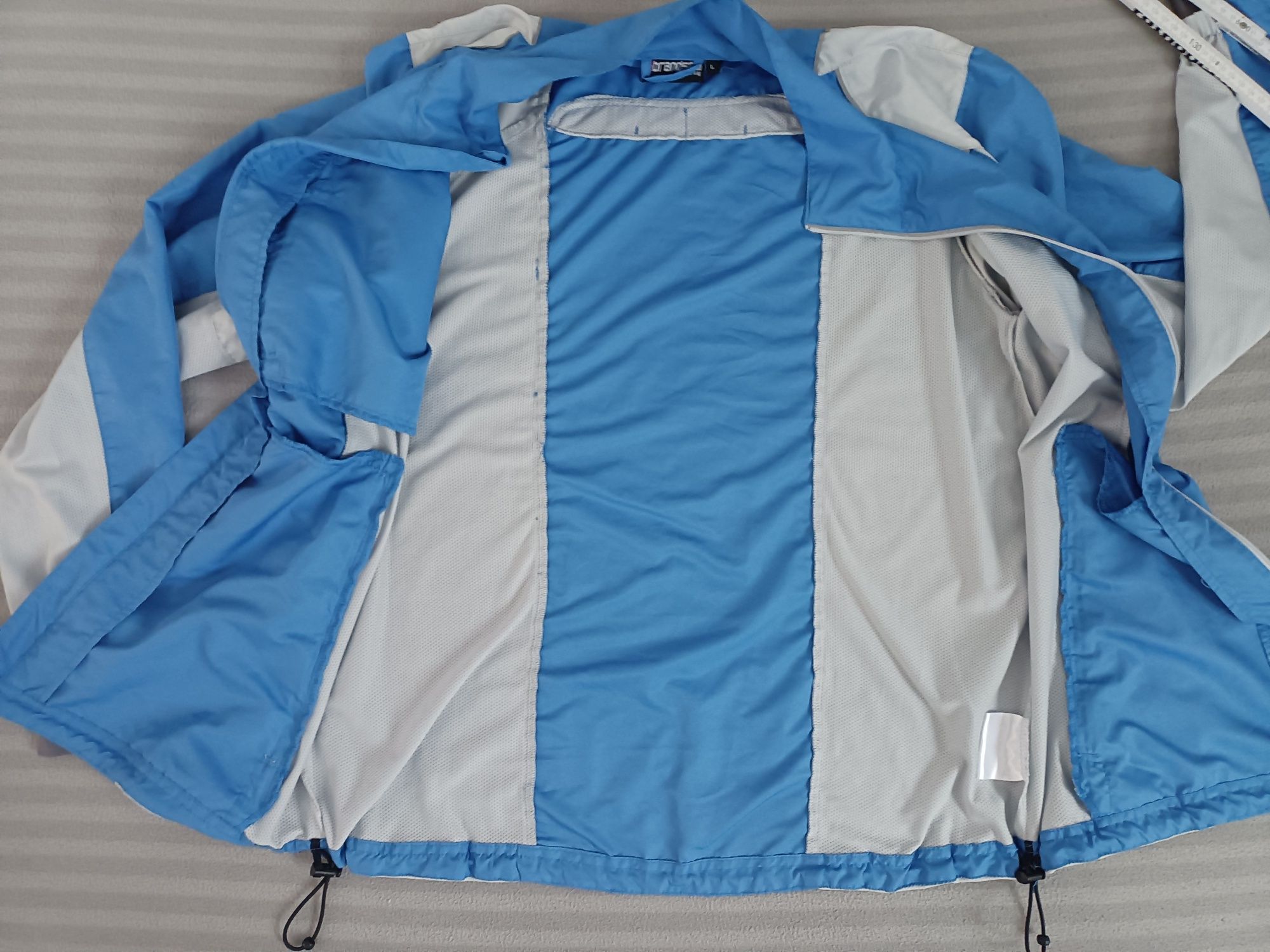 Niebiesko-biała kurtka sportowa Brandsdal