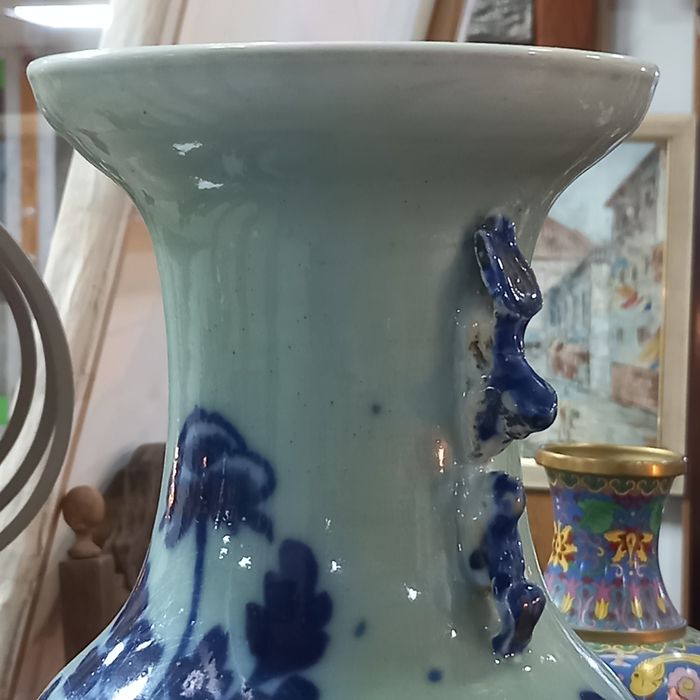 Pote em porcelana da china Com 42 cm