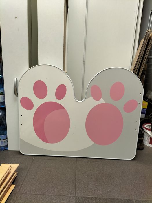 Dwa łóżka dzicięce kotek 180/80