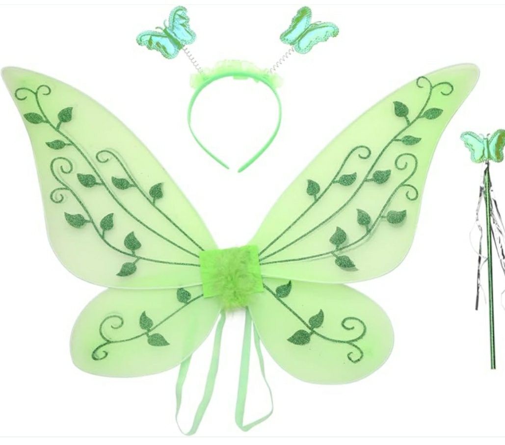 Skrzydła wróżki motyla dla dziewczynek element ubioru wróżka