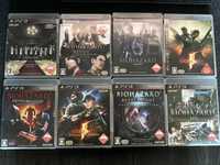 Lote completo de 8 Resident Evil para PS3 (Versão Japonesa - RARO)