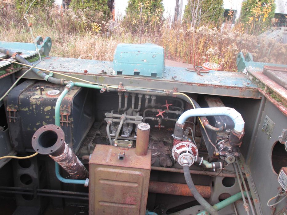 amfibia wojskowa gsp 55 gąsienice prom czołg t 34 t-55