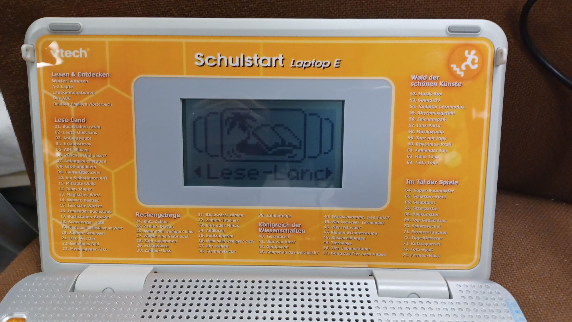 Vtech szkolny E komputer laptop dla dzieci angielski i niemiecki