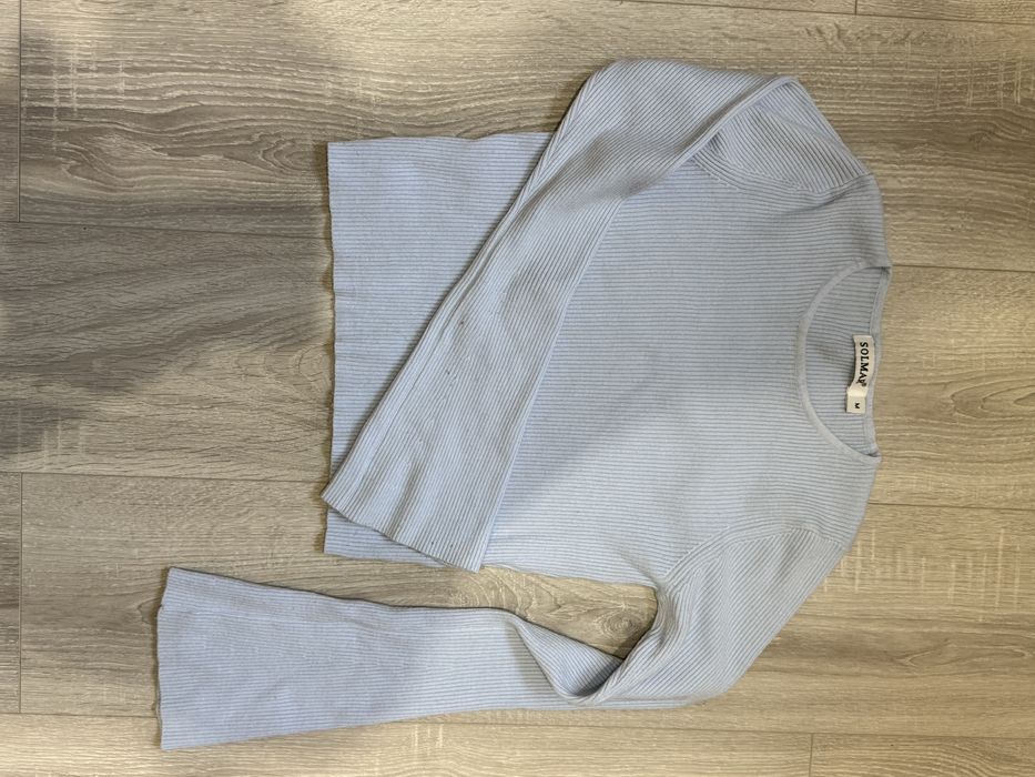 Голуба кофтинка бренду solmar , розмір M (весна/осінь/м.б. зима)