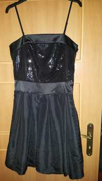 Sukienka damska czarna xl 42