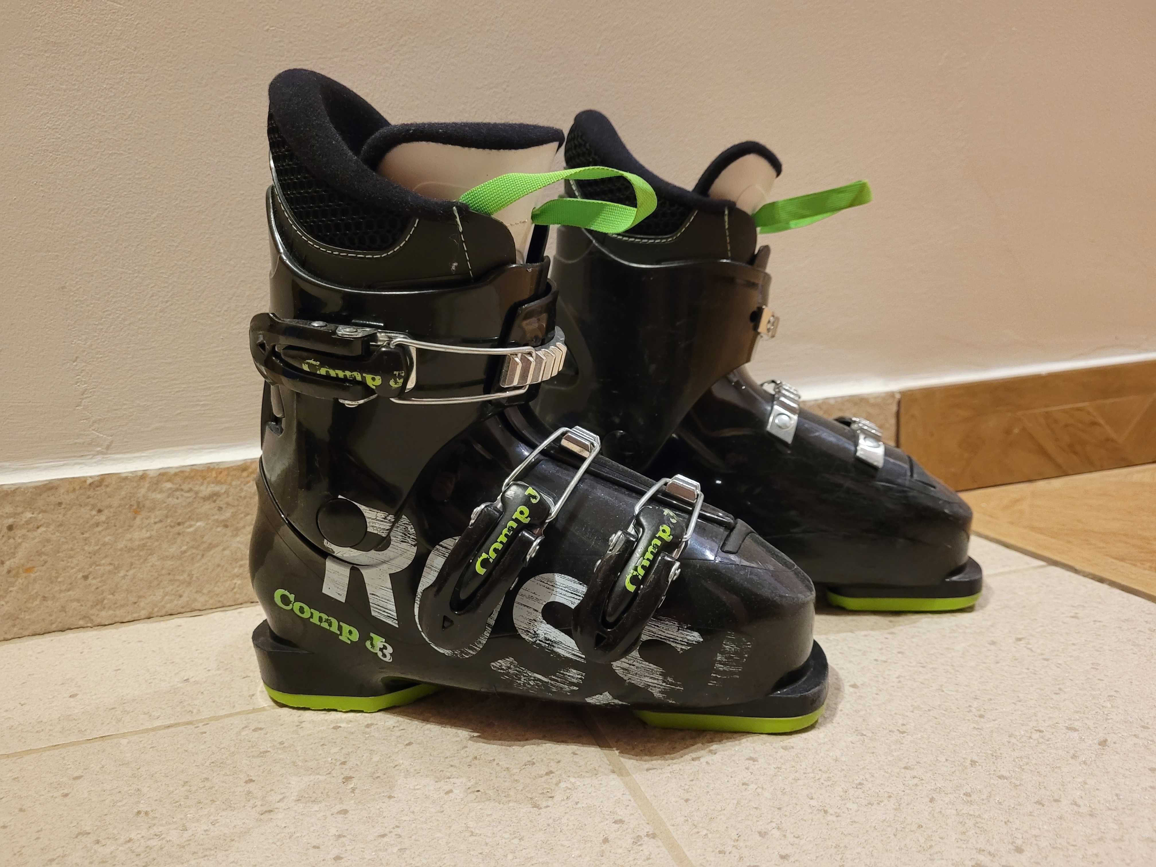 Dziecięce buty narciarskie Rossignol Comp J3 rozmiar 21,5 / 255 mm