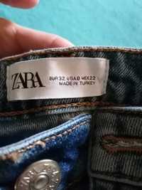 Jeansy ZARA rozmiar 32,xxs spodnie