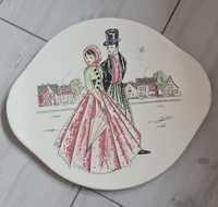 Patera porcelanowa Vintage