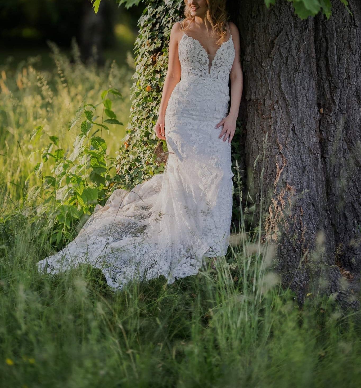 Suknia ślubna rybka Maggie Sottero Tuscany Lynette Ivory 38