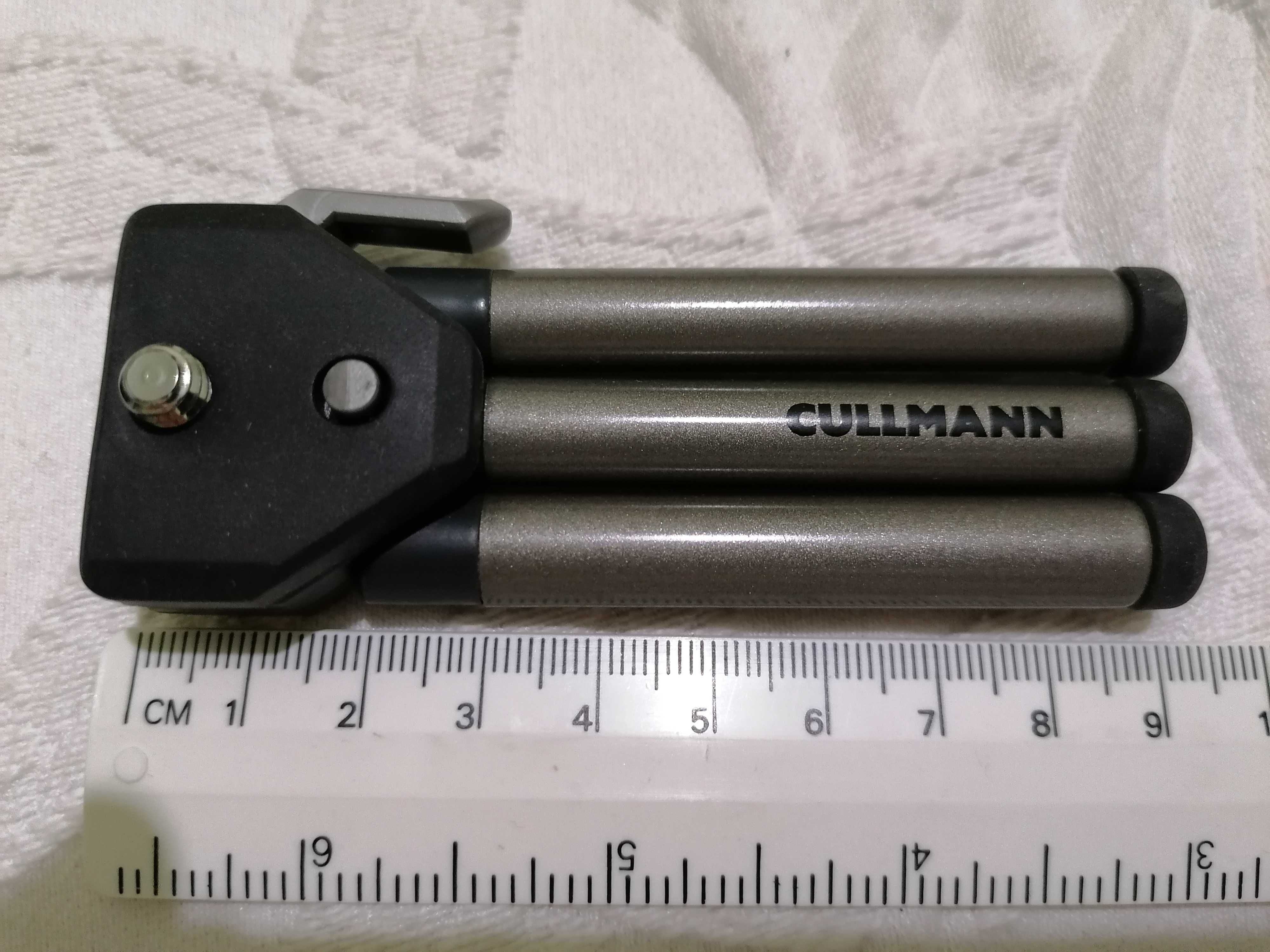 Micro tripé para fotografias Cullmann extensão de 9 cm a 18 cm