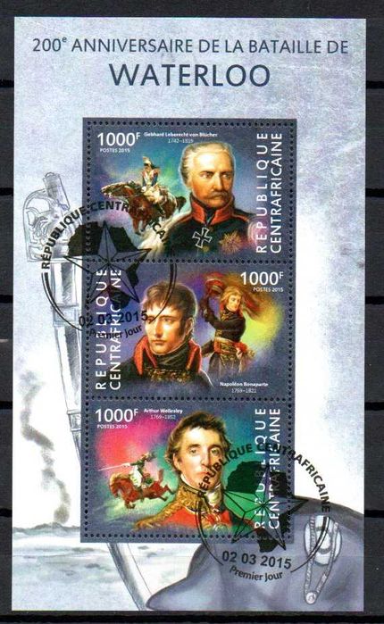 Znaczki Centralna Afryka - Napoleon