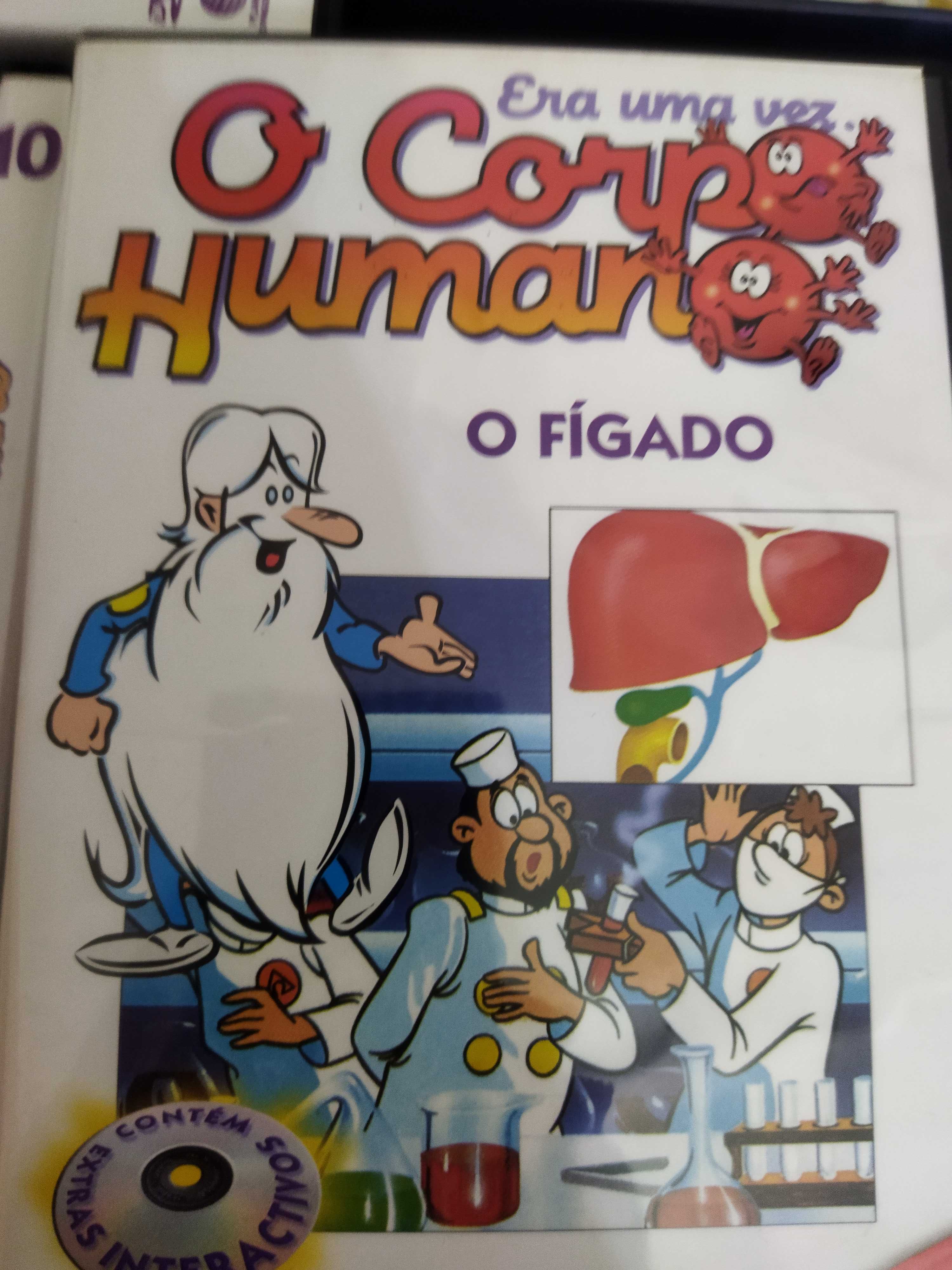 Era uma vez o Corpo Humano (DVD's)