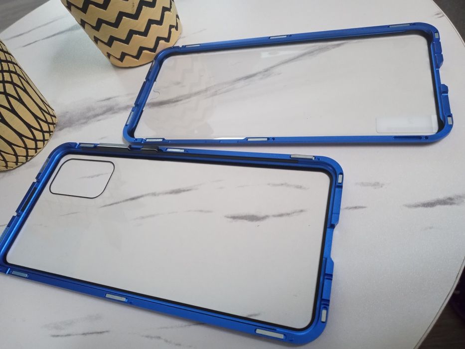 Etui do Samsung Galaxy S20+ NOWE magnetyczne ze szkłem hartowanym