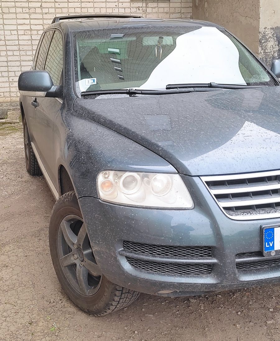 Volkswagen touareg 2005 год. Кпп механика, на пружинах.