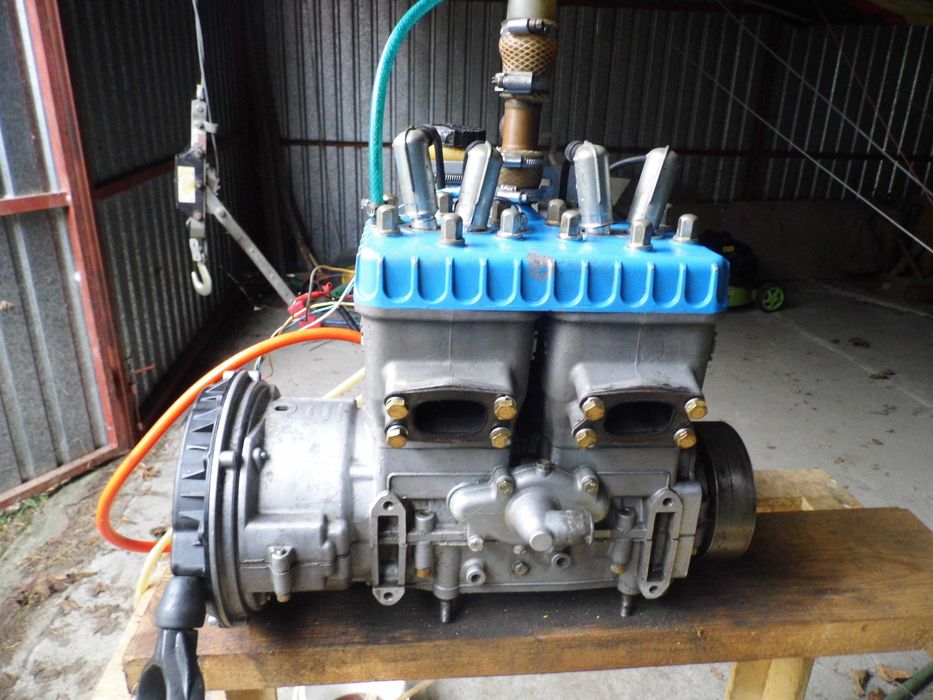 Silnik Rotax 582 do motolotni z przyrządami