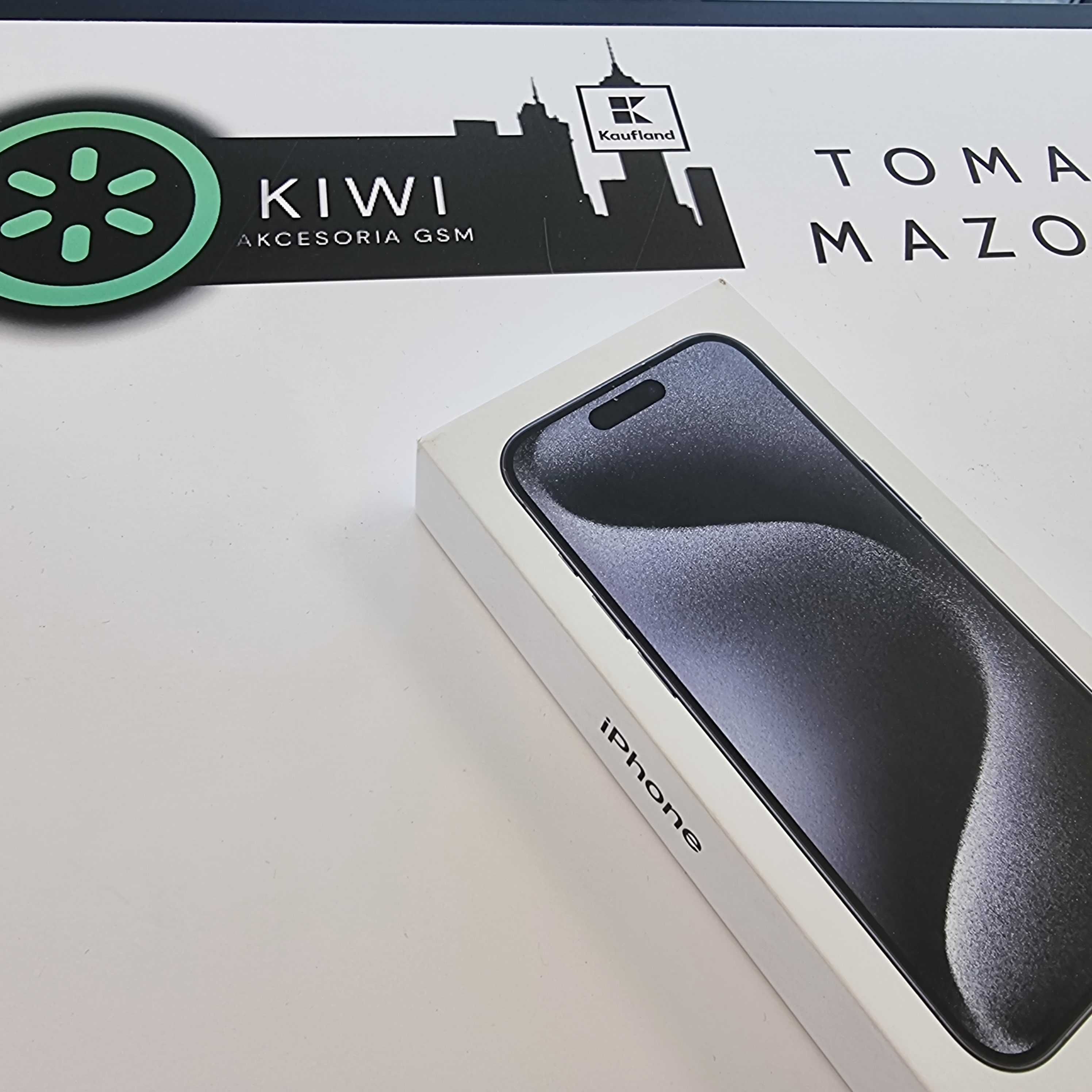 IPHONE 15 PRO 128GB BLUE Titanium! KIWI Tomaszów Maz. cena:4199zł